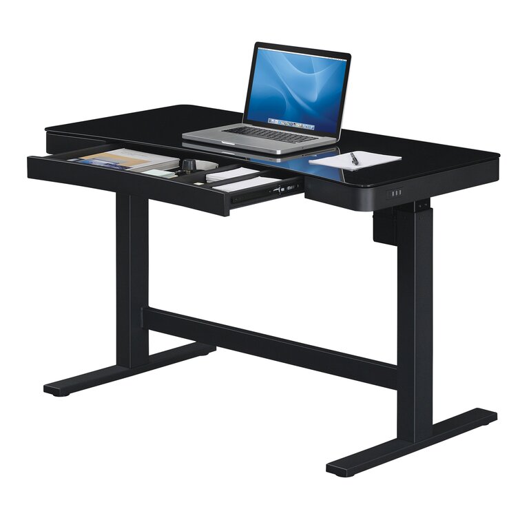 Babin height adjustable standing deals desk upper square